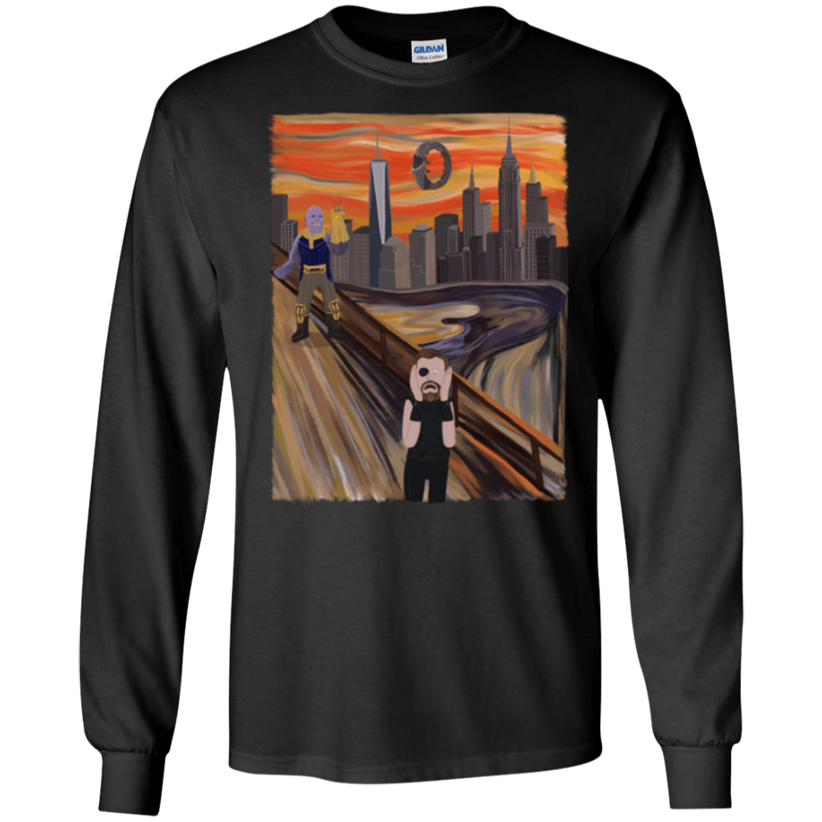 Thunder Scream Men's Long Sleeve T-Shirt