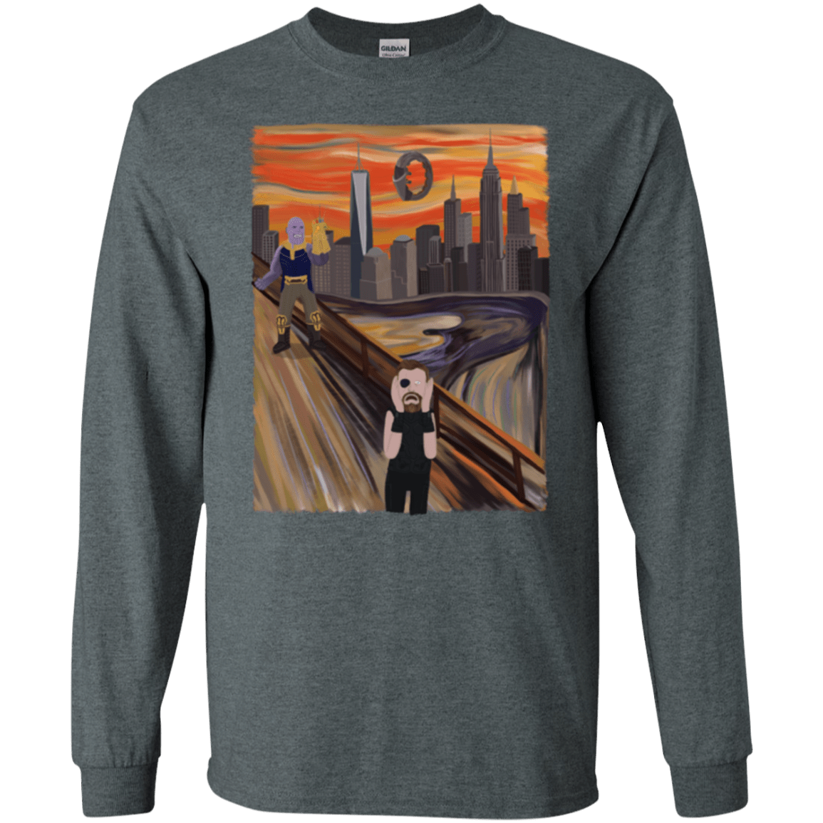 Thunder Scream Men's Long Sleeve T-Shirt