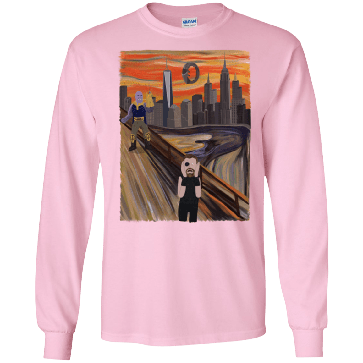 Thunder Scream Men's Long Sleeve T-Shirt