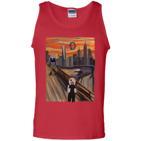 T-Shirts Red / S Thunder Scream Men's Tank Top