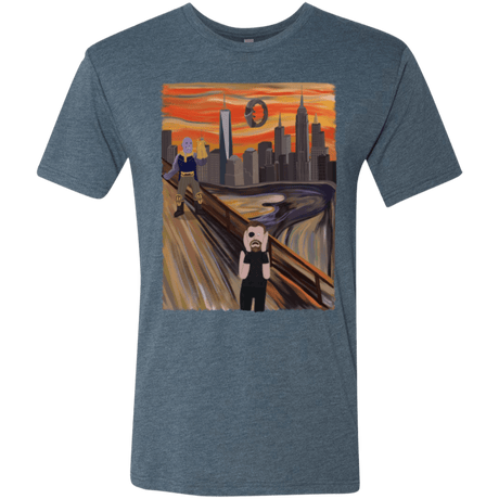 T-Shirts Indigo / S Thunder Scream Men's Triblend T-Shirt