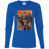 T-Shirts Royal / S Thunder Scream Women's Long Sleeve T-Shirt