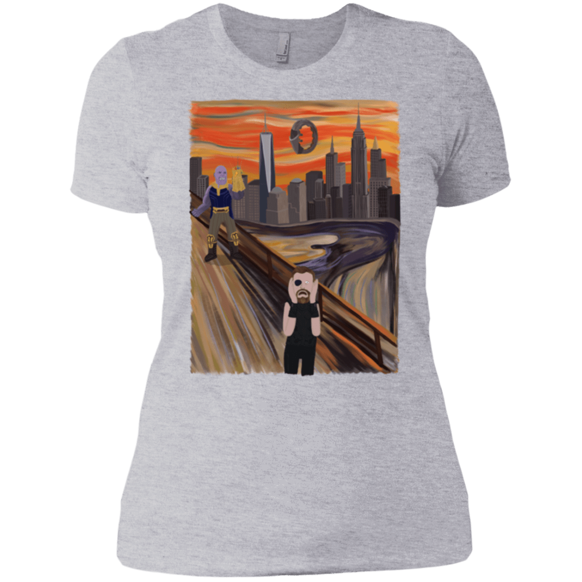 T-Shirts Heather Grey / X-Small Thunder Scream Women's Premium T-Shirt