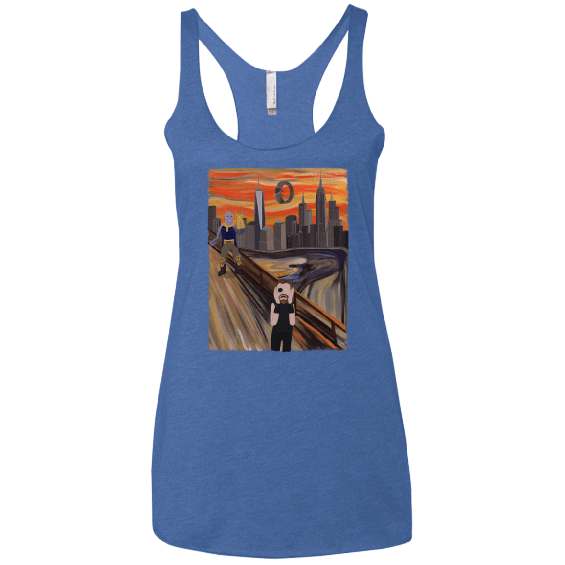 Thunder Scream Women's Triblend Racerback Tank