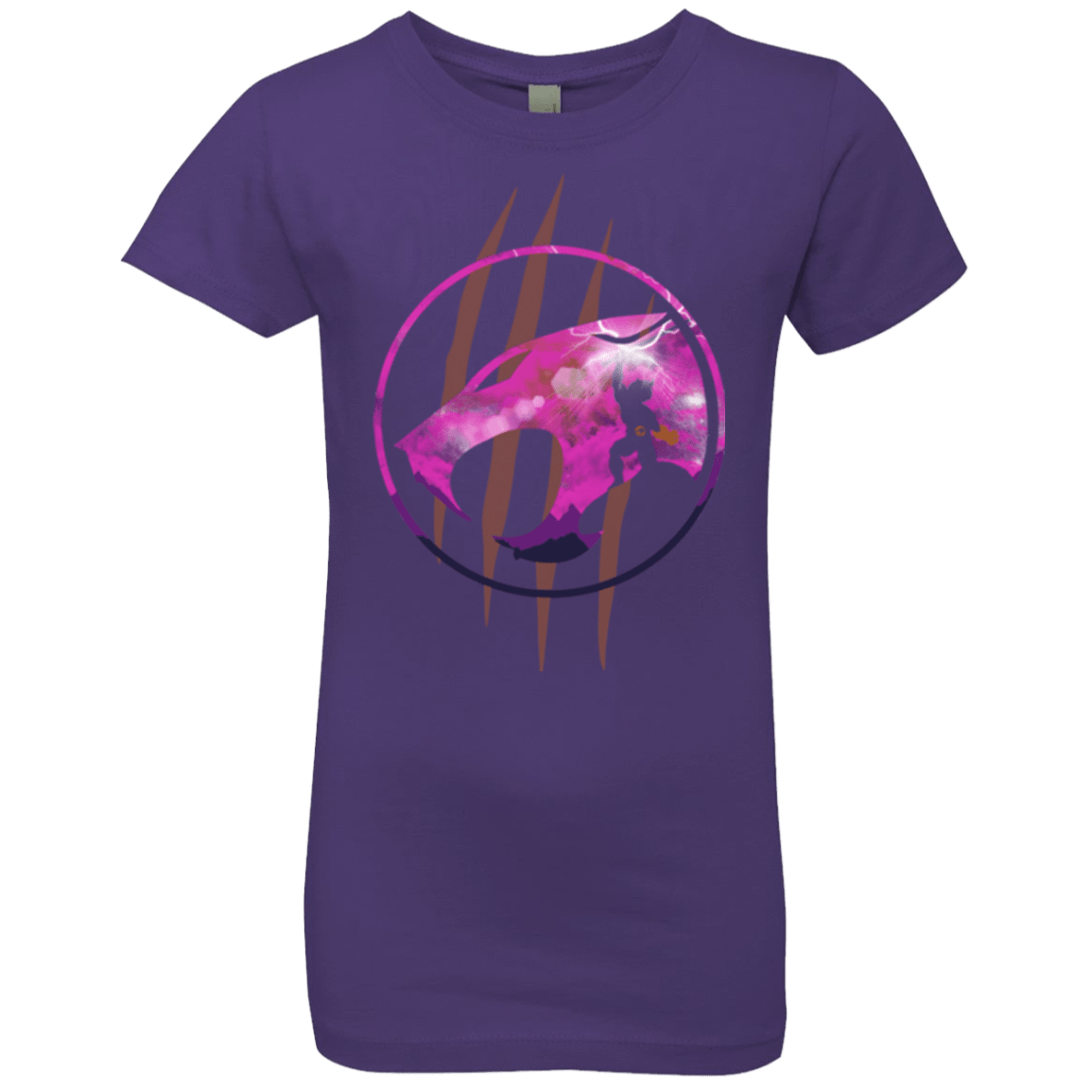 T-Shirts Purple Rush / YXS Thunder, Thunder, Thunder Girls Premium T-Shirt