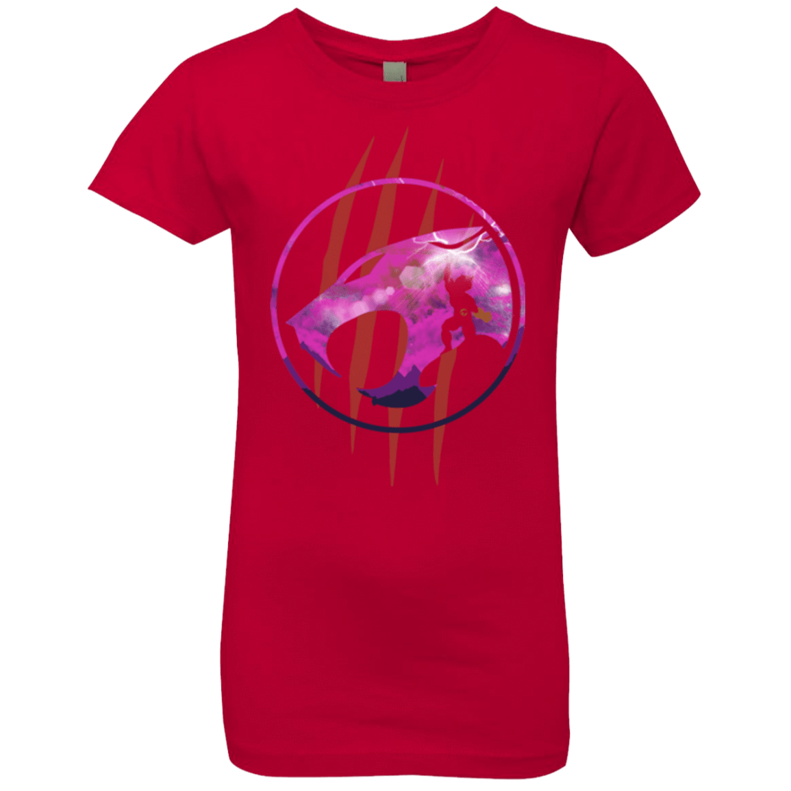 T-Shirts Red / YXS Thunder, Thunder, Thunder Girls Premium T-Shirt