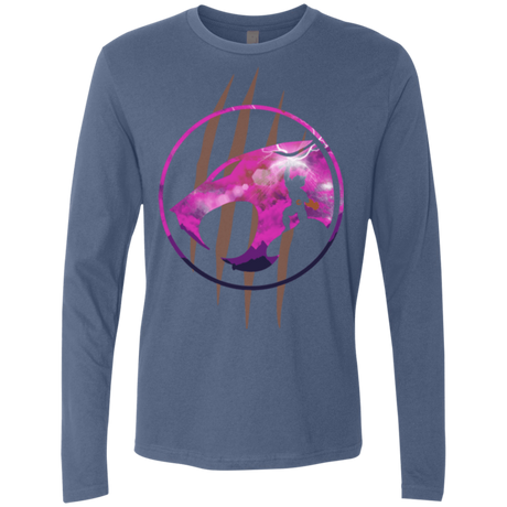 T-Shirts Indigo / Small Thunder, Thunder, Thunder Men's Premium Long Sleeve