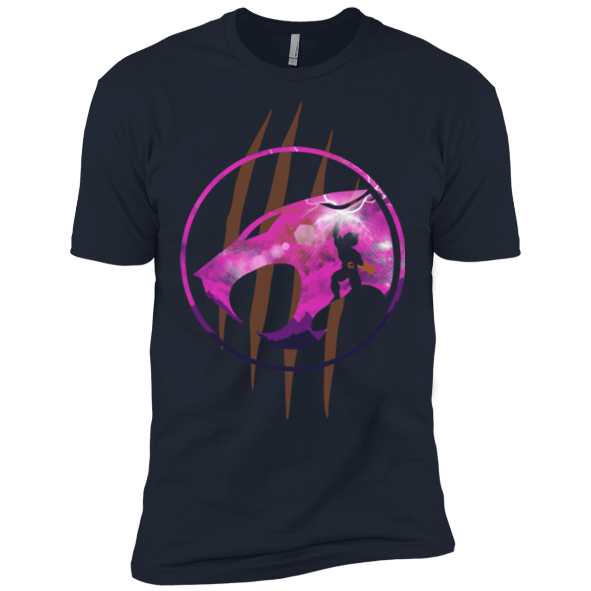 T-Shirts Midnight Navy / X-Small Thunder, Thunder, Thunder Men's Premium T-Shirt
