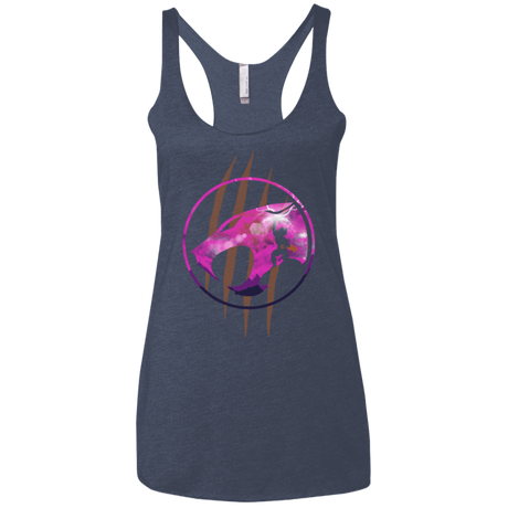 T-Shirts Vintage Navy / X-Small Thunder, Thunder, Thunder Women's Triblend Racerback Tank