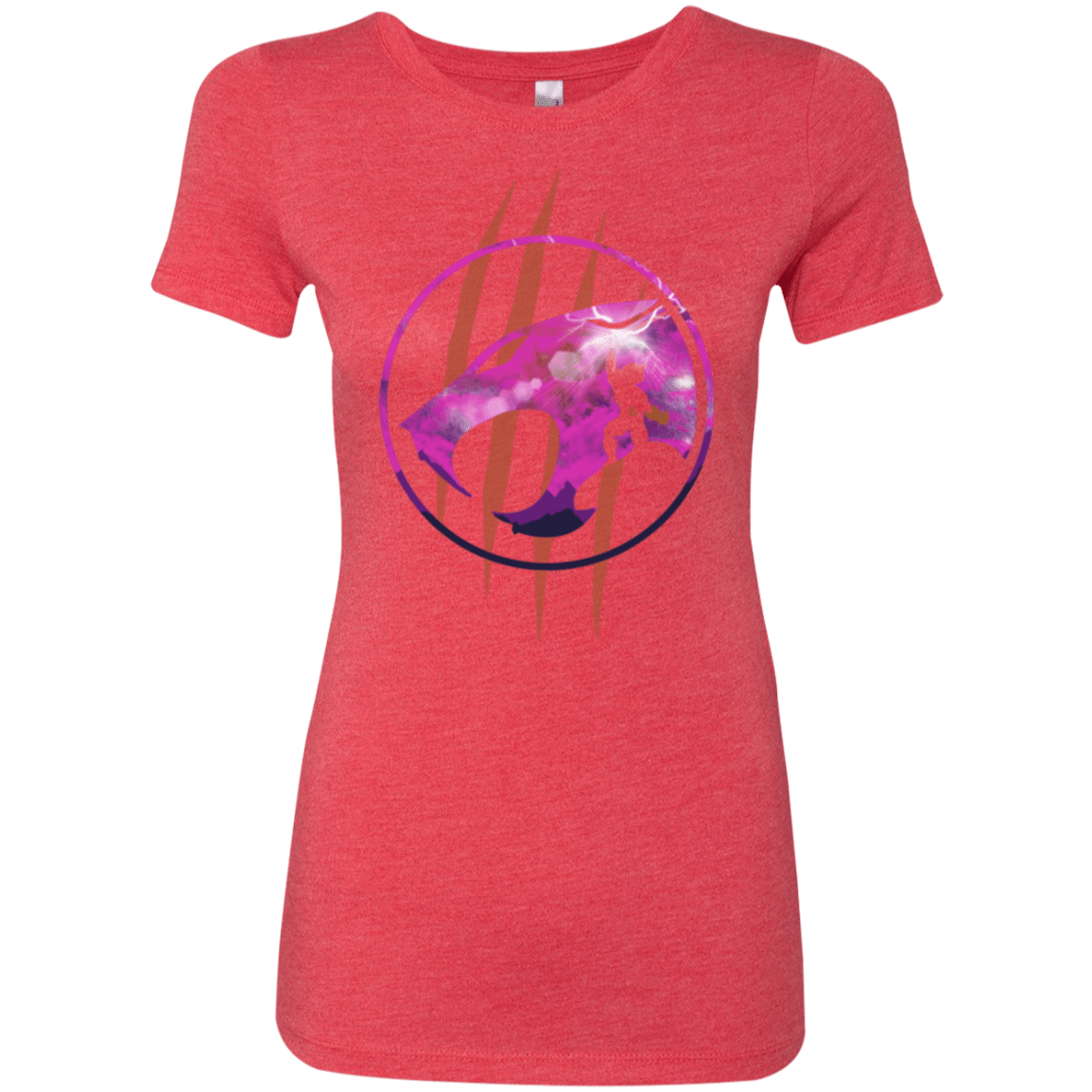 T-Shirts Vintage Red / Small Thunder, Thunder, Thunder Women's Triblend T-Shirt