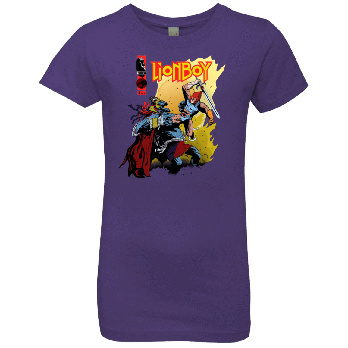 T-Shirts Purple Rush / YXS Thunderboy Girls Premium T-Shirt