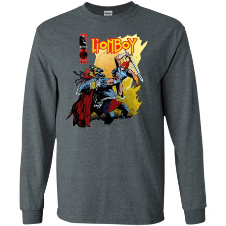 T-Shirts Dark Heather / S Thunderboy Men's Long Sleeve T-Shirt