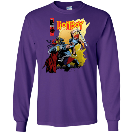 T-Shirts Purple / S Thunderboy Men's Long Sleeve T-Shirt