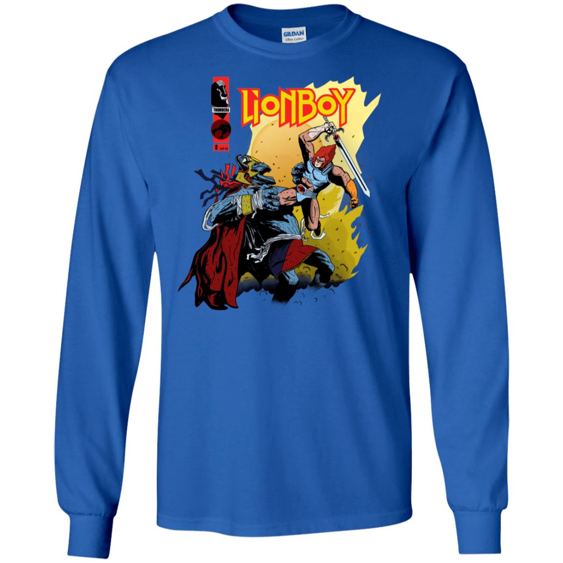 T-Shirts Royal / S Thunderboy Men's Long Sleeve T-Shirt