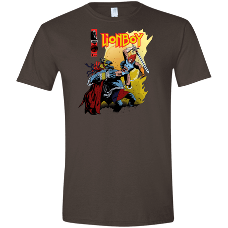 T-Shirts Dark Chocolate / S Thunderboy Men's Semi-Fitted Softstyle