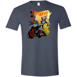 T-Shirts Heather Navy / S Thunderboy Men's Semi-Fitted Softstyle