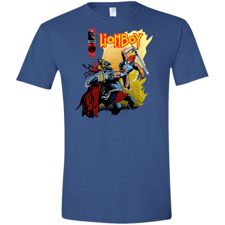 T-Shirts Heather Royal / X-Small Thunderboy Men's Semi-Fitted Softstyle