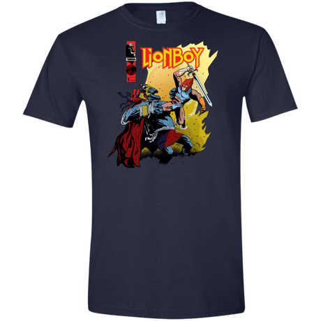 T-Shirts Navy / X-Small Thunderboy Men's Semi-Fitted Softstyle