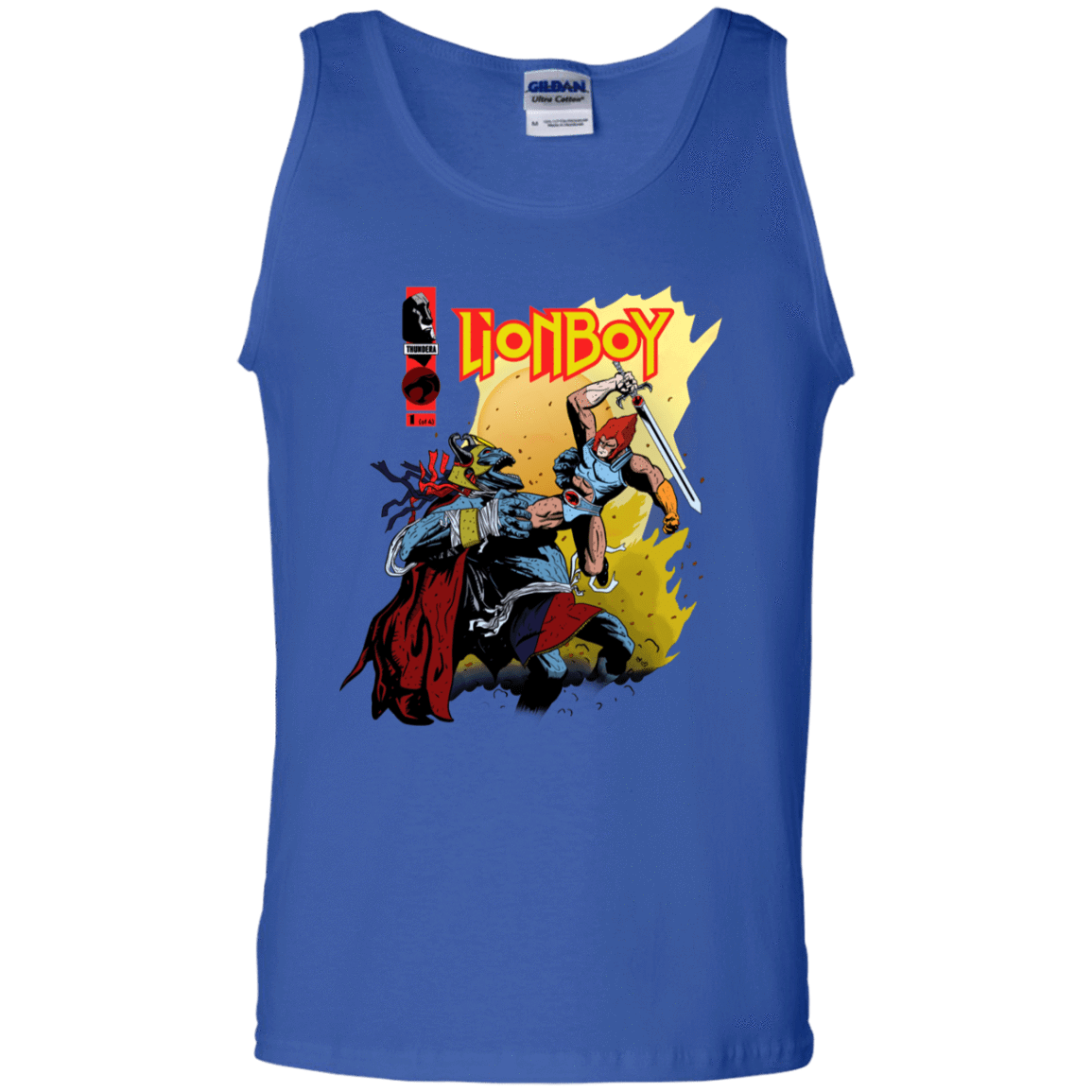 T-Shirts Royal / S Thunderboy Men's Tank Top