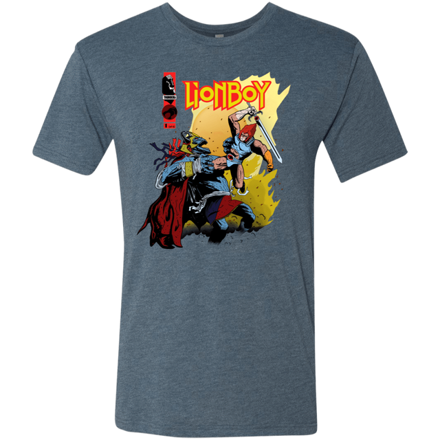T-Shirts Indigo / S Thunderboy Men's Triblend T-Shirt