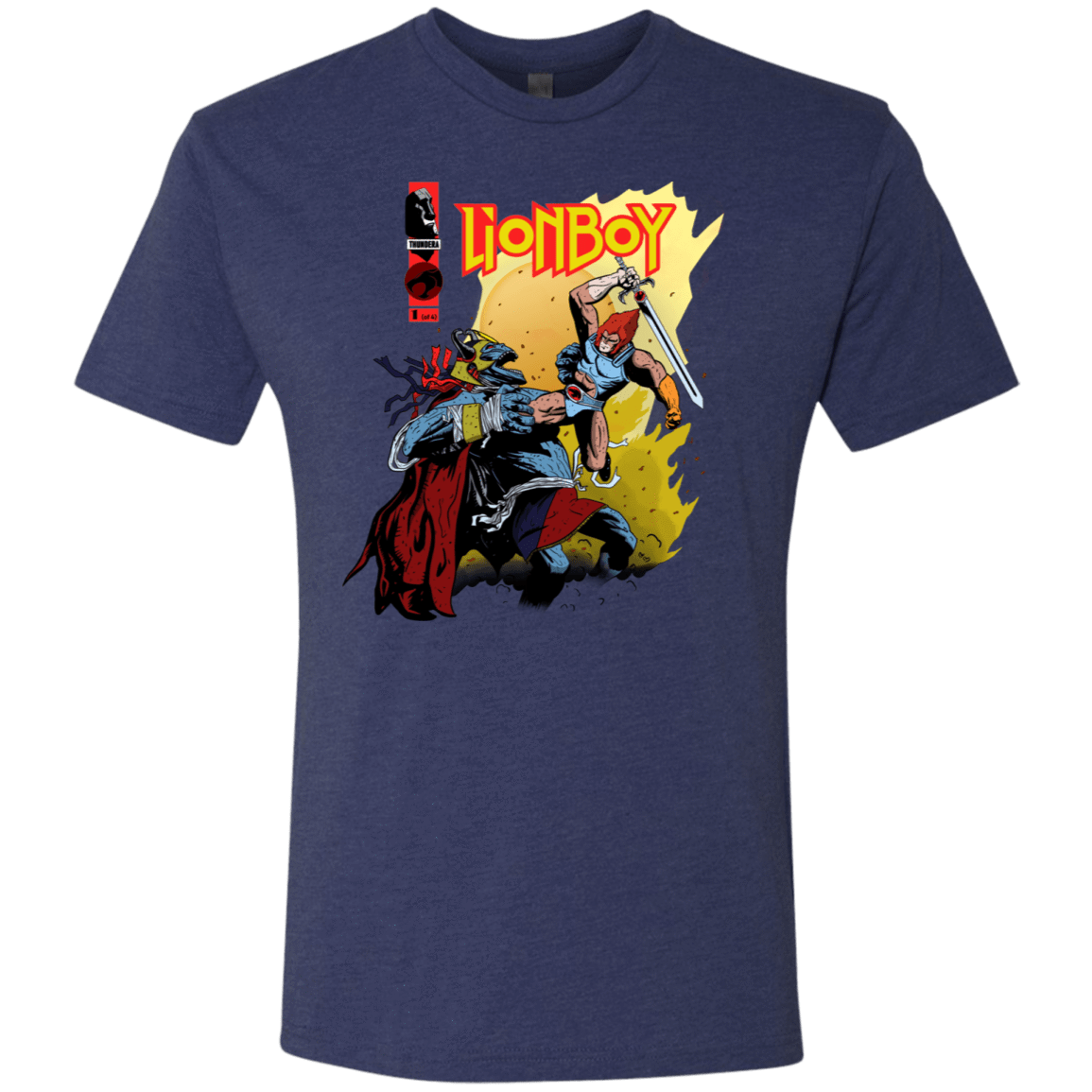 T-Shirts Vintage Navy / S Thunderboy Men's Triblend T-Shirt