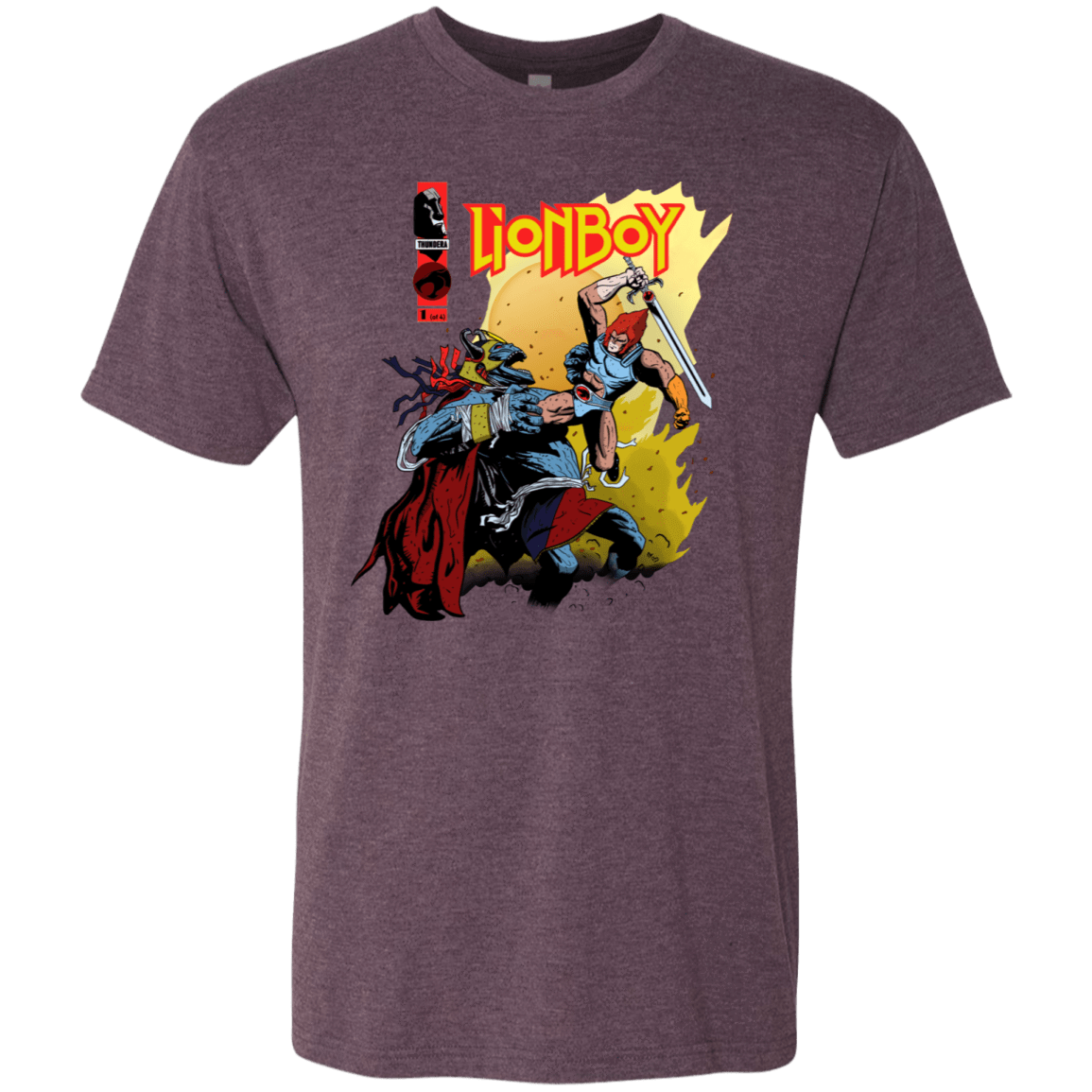T-Shirts Vintage Purple / S Thunderboy Men's Triblend T-Shirt