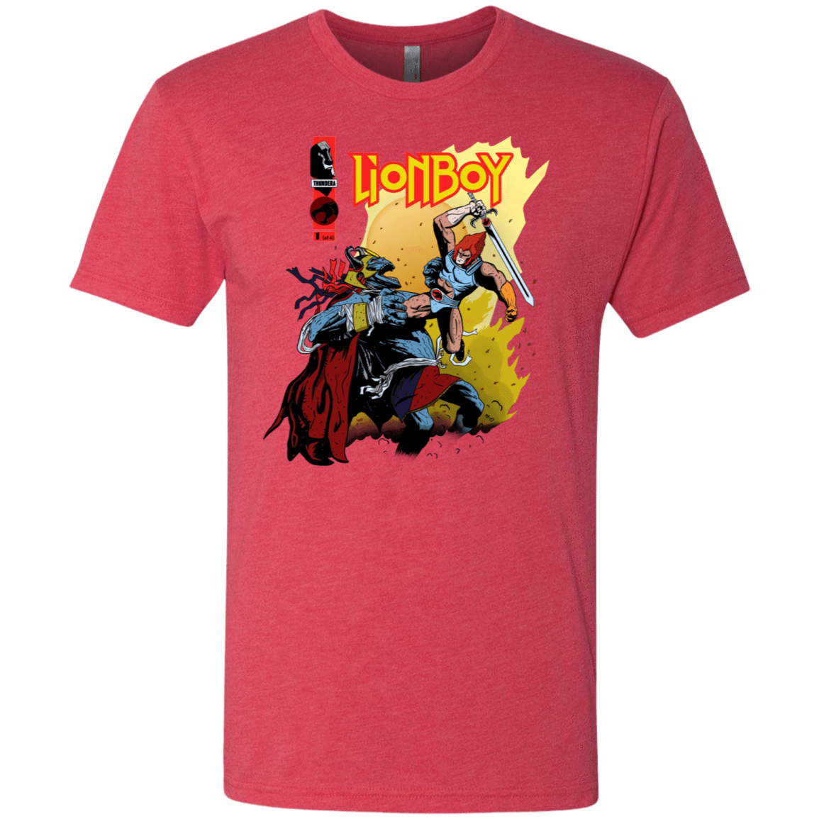 T-Shirts Vintage Red / S Thunderboy Men's Triblend T-Shirt