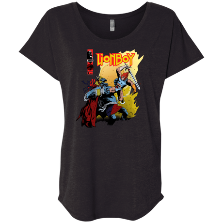 T-Shirts Vintage Black / X-Small Thunderboy Triblend Dolman Sleeve