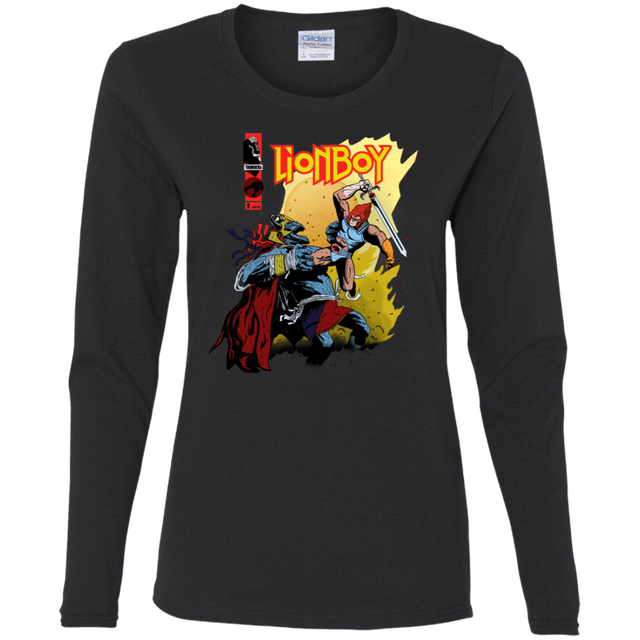 T-Shirts Black / S Thunderboy Women's Long Sleeve T-Shirt