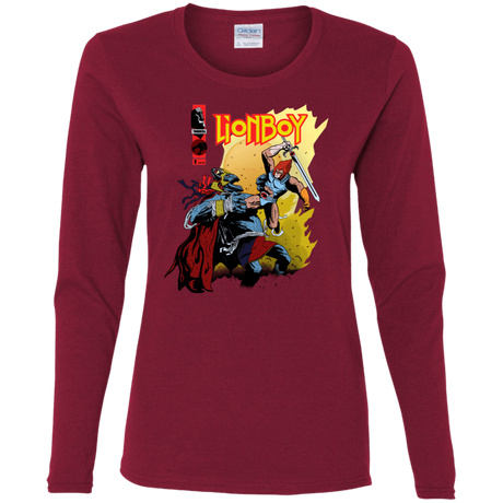 T-Shirts Cardinal / S Thunderboy Women's Long Sleeve T-Shirt