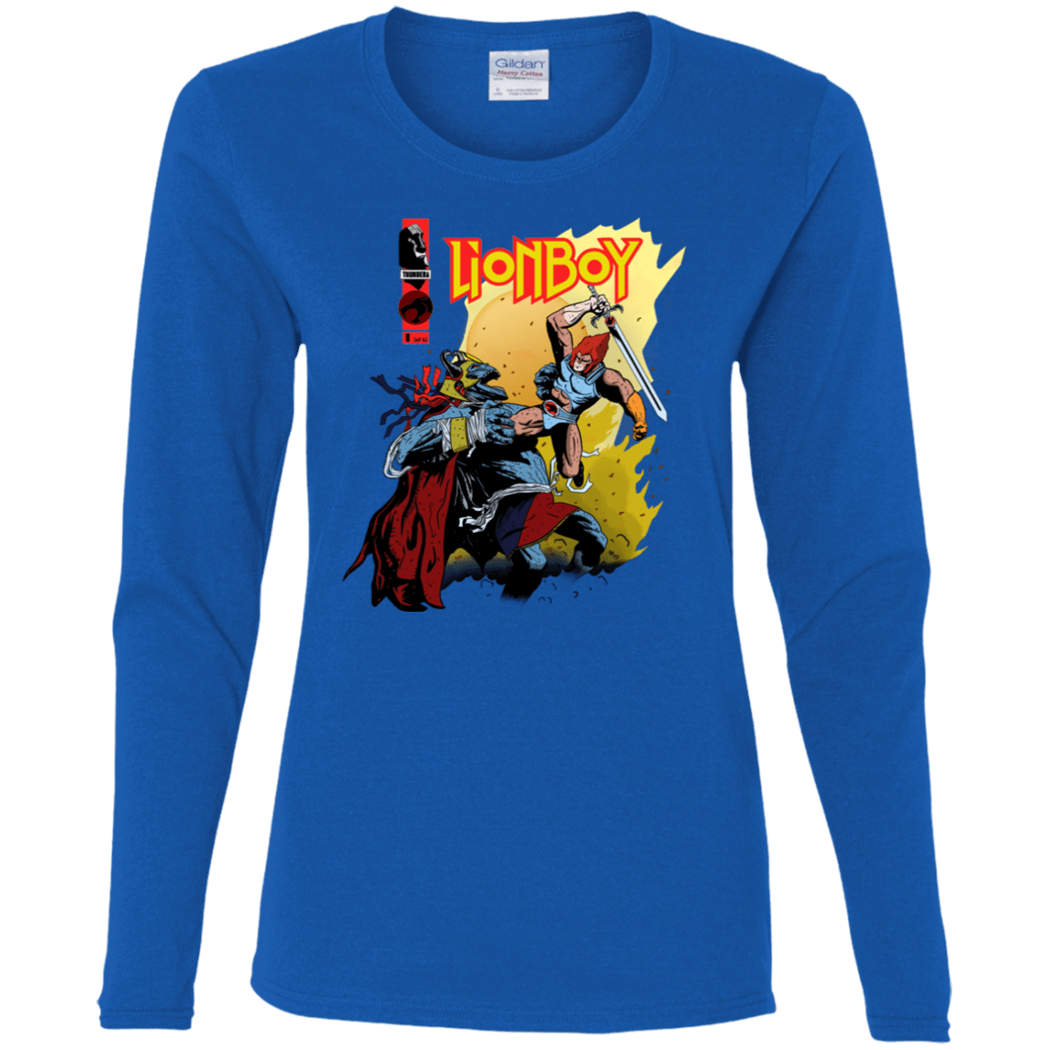 T-Shirts Royal / S Thunderboy Women's Long Sleeve T-Shirt