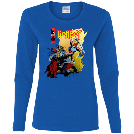 T-Shirts Royal / S Thunderboy Women's Long Sleeve T-Shirt