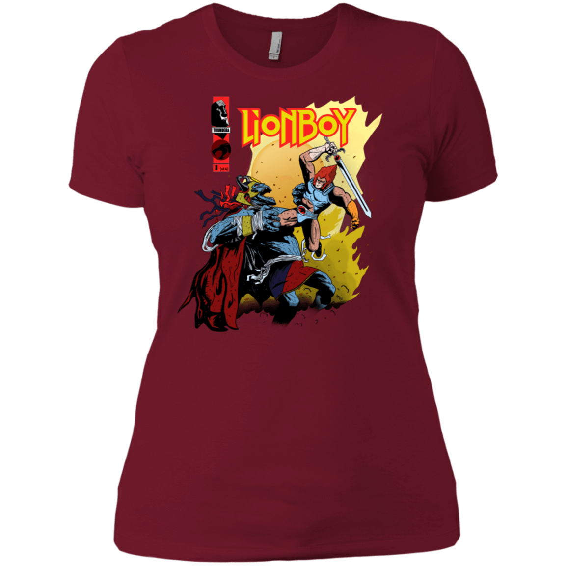 T-Shirts Scarlet / S Thunderboy Women's Premium T-Shirt