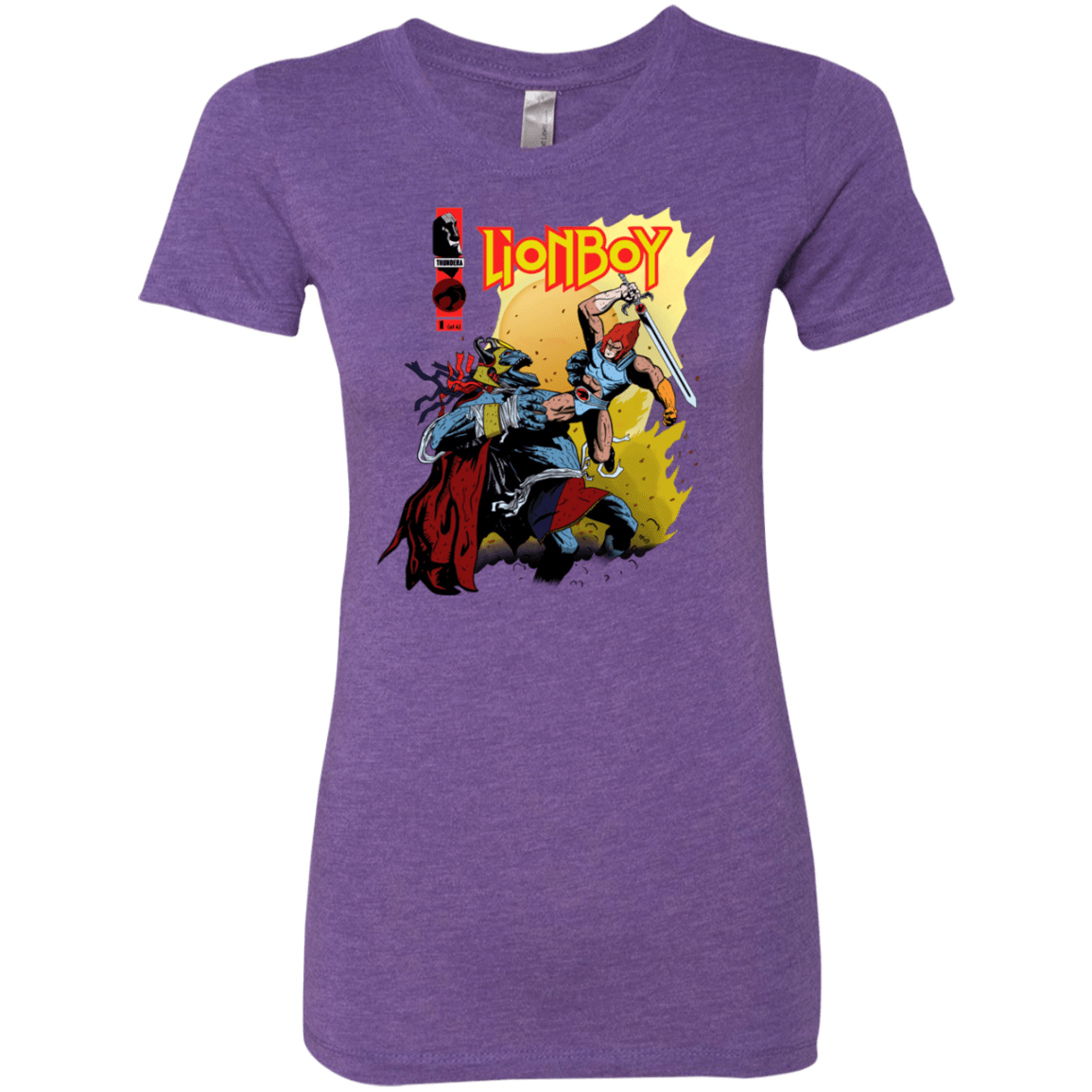 T-Shirts Purple Rush / S Thunderboy Women's Triblend T-Shirt