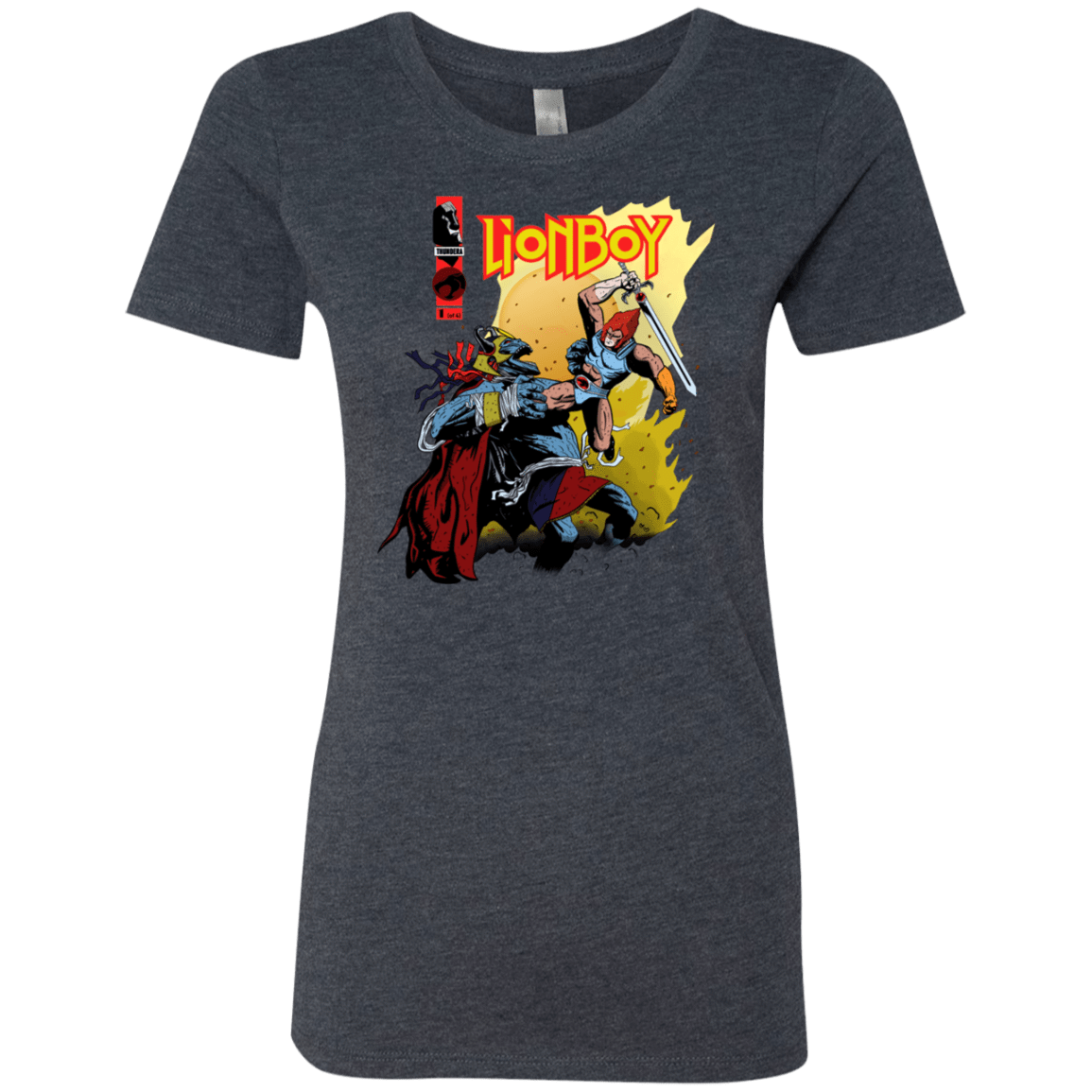 T-Shirts Vintage Navy / S Thunderboy Women's Triblend T-Shirt