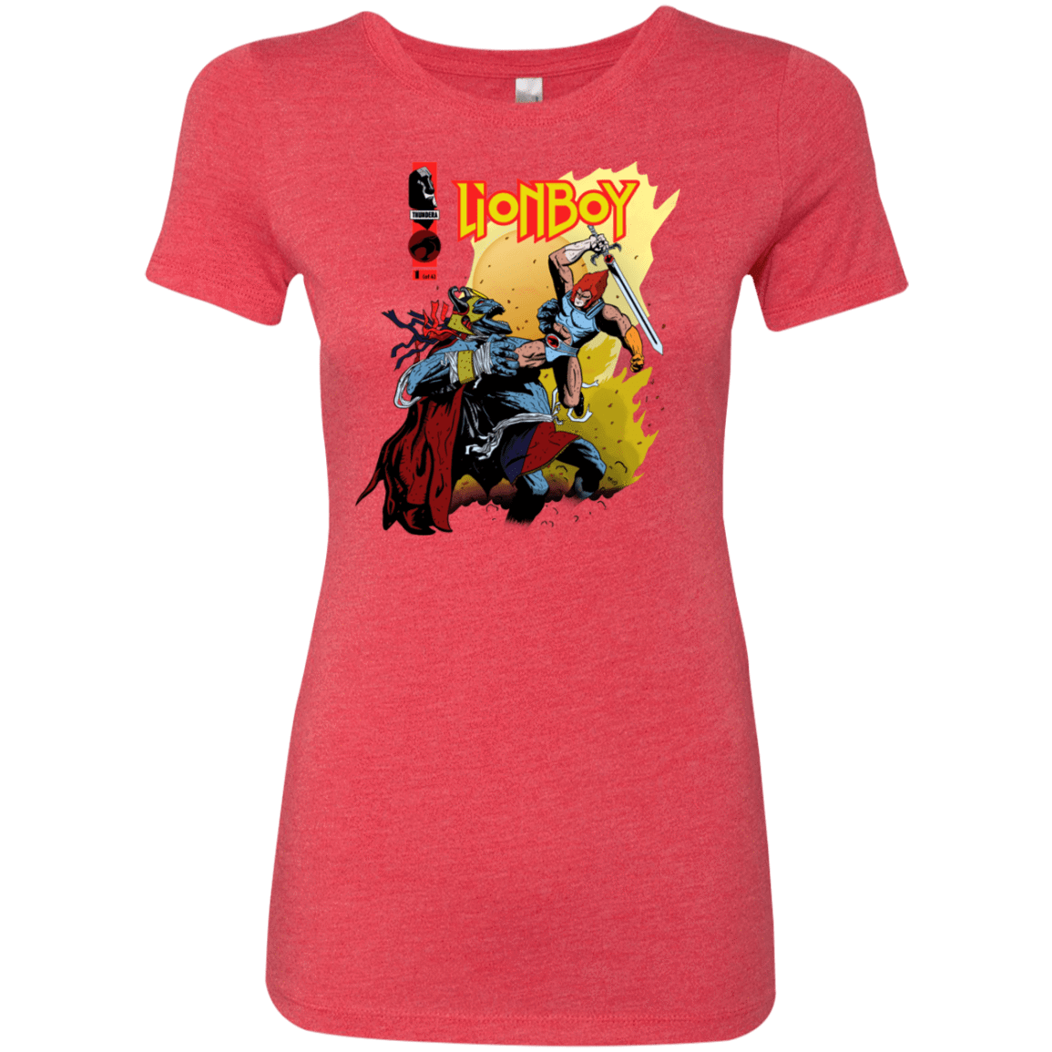 T-Shirts Vintage Red / S Thunderboy Women's Triblend T-Shirt