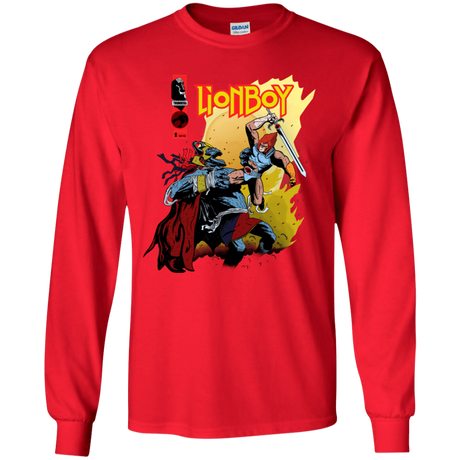 T-Shirts Red / YS Thunderboy Youth Long Sleeve T-Shirt