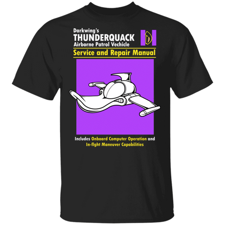 T-Shirts Black / S Thunderquack Manual T-Shirt