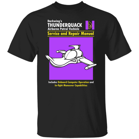 T-Shirts Black / S Thunderquack Manual T-Shirt