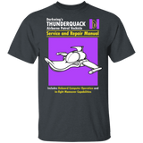 T-Shirts Dark Heather / S Thunderquack Manual T-Shirt