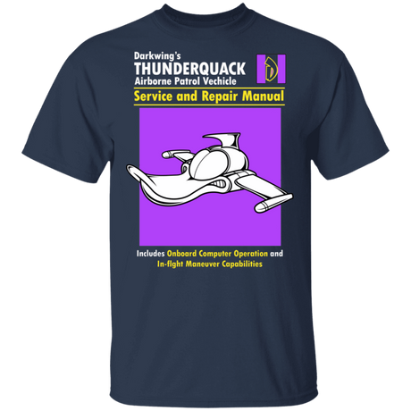 T-Shirts Navy / S Thunderquack Manual T-Shirt