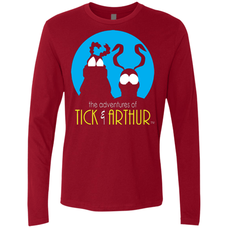 T-Shirts Cardinal / Small Tick and Arthur Men's Premium Long Sleeve