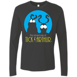 T-Shirts Heavy Metal / Small Tick and Arthur Men's Premium Long Sleeve