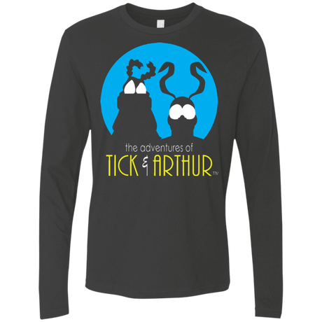 T-Shirts Heavy Metal / Small Tick and Arthur Men's Premium Long Sleeve