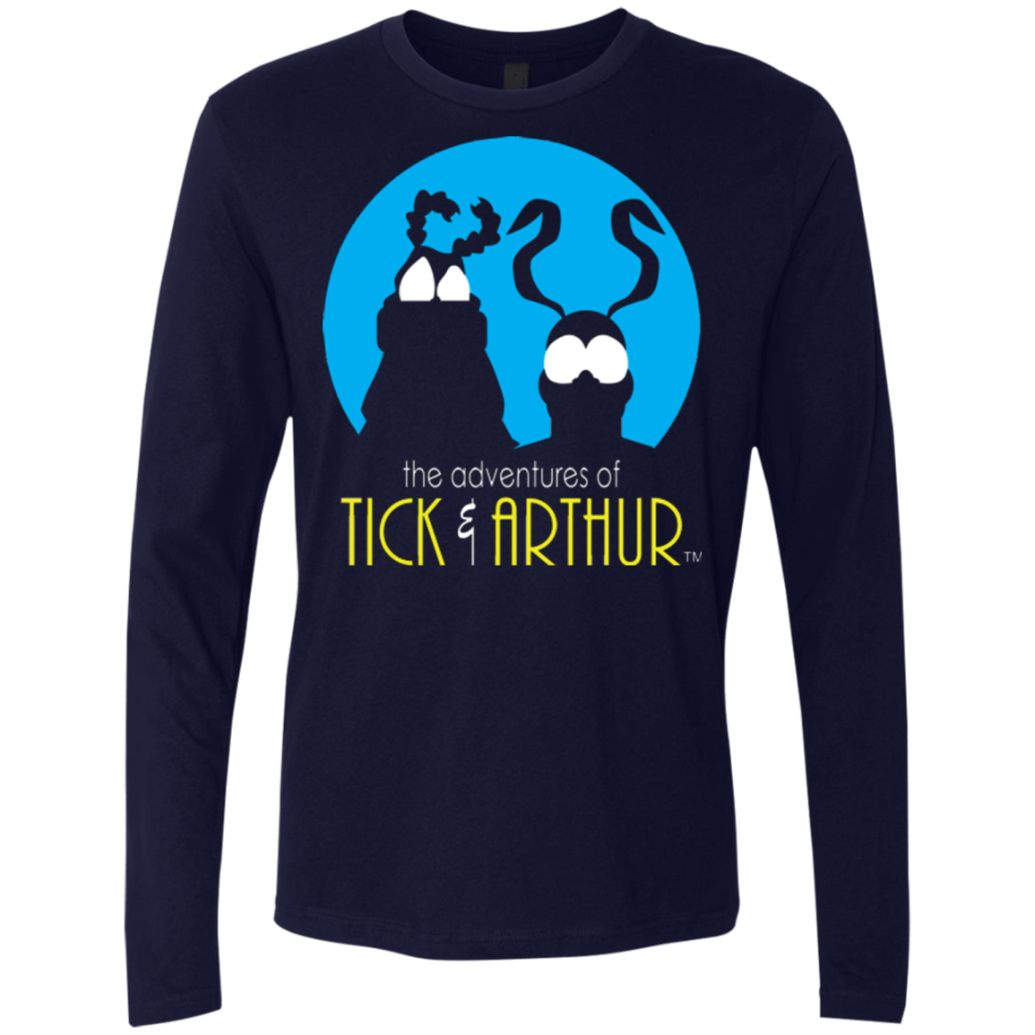 T-Shirts Midnight Navy / Small Tick and Arthur Men's Premium Long Sleeve