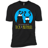 T-Shirts Black / X-Small Tick and Arthur Men's Premium T-Shirt