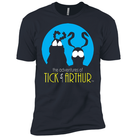 T-Shirts Indigo / X-Small Tick and Arthur Men's Premium T-Shirt