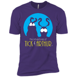 T-Shirts Purple / X-Small Tick and Arthur Men's Premium T-Shirt