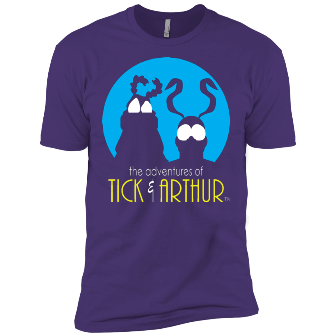 T-Shirts Purple / X-Small Tick and Arthur Men's Premium T-Shirt
