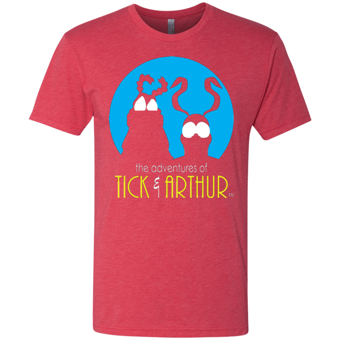 T-Shirts Vintage Red / Small Tick and Arthur Men's Triblend T-Shirt